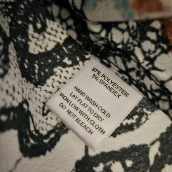 ALBERTO MAKALI MULTI-COLOR FLORAL DESIGN EMBELLISHED BLOUSE - Picture 4 of 7